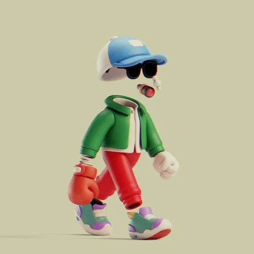 Invisible Friends 3D #839