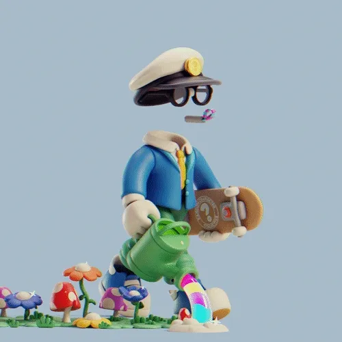 Invisible Friends 3D #701