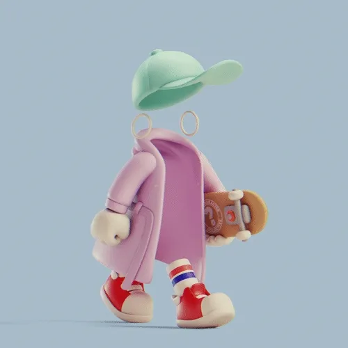 3d Invisible Friends