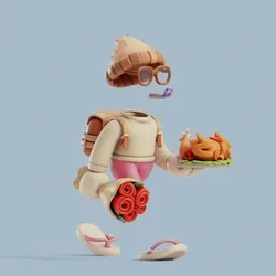 Invisible Friends 3D #3789