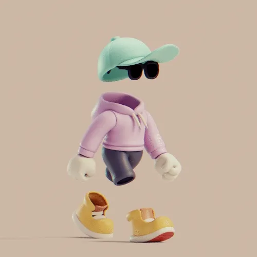 Invisible Friends 3D #4315