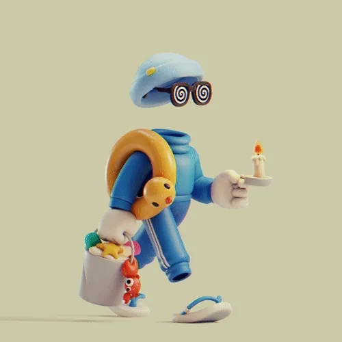 Invisible Friends 3D #2935