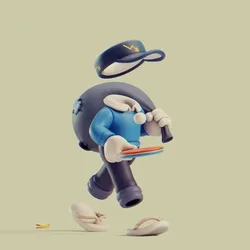 Invisible Friends 3D #524