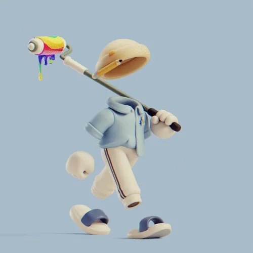 Invisible Friends 3D #2407