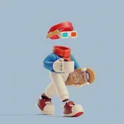 Invisible Friends 3D #4830