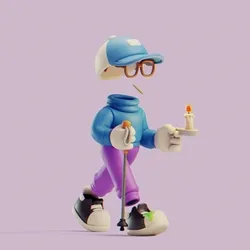 Invisible Friends 3D #2032