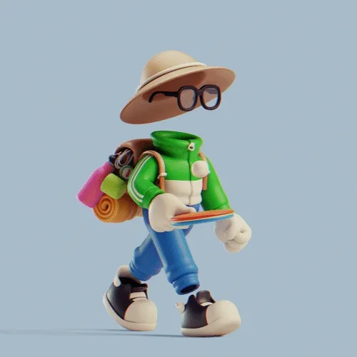 3d Invisible Friends