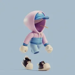 Invisible Friends 3D #1659