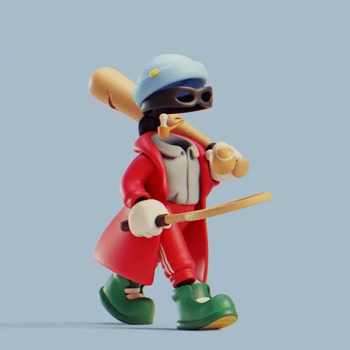 Invisible Friends 3D #2723