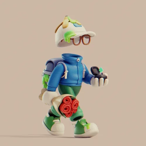 Invisible Friends 3D #2603