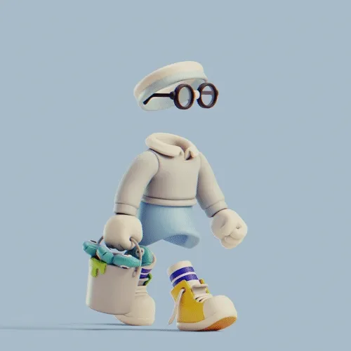 Invisible Friends 3D #2371
