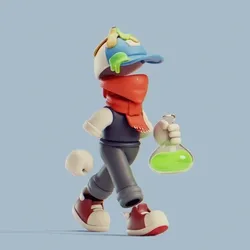 Invisible Friends 3D #2348