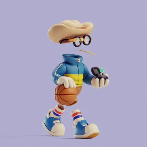 3d Invisible Friends
