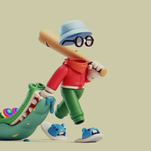 3d Invisible Friends