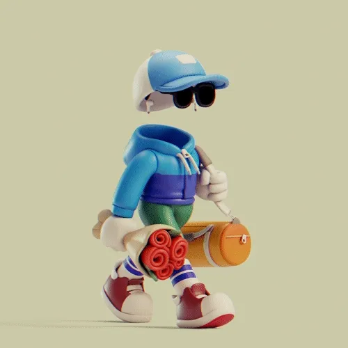 Invisible Friends 3D #2123