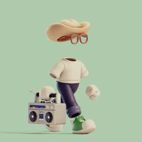 3d Invisible Friends
