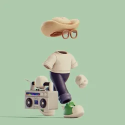 Invisible Friends 3D #497