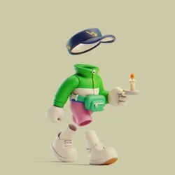 Invisible Friends 3D #1490