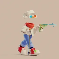 Invisible Friends 3D #4755