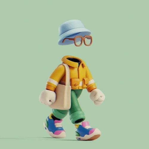 3d Invisible Friends