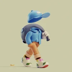 Invisible Friends 3D #845
