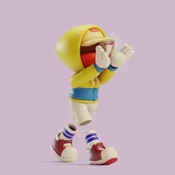 Invisible Friends 3D #3997