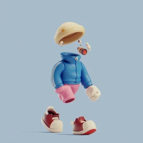 3d Invisible Friends