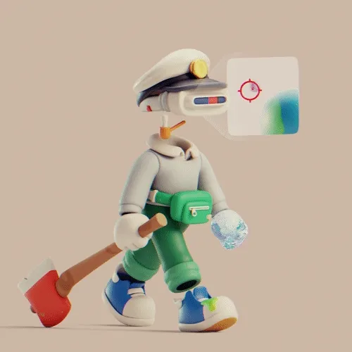Invisible Friends 3D #735