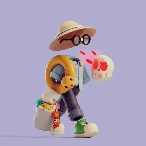 3d Invisible Friends