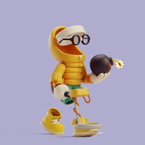 Invisible Friends 3D #2515