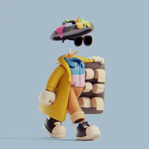 Invisible Friends 3D #3280
