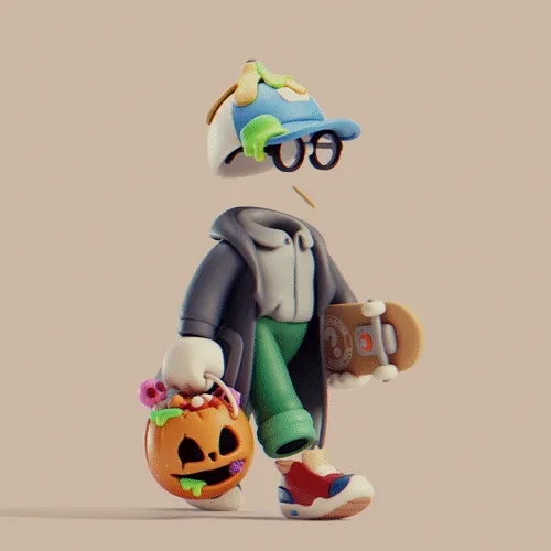Invisible Friends 3D #641