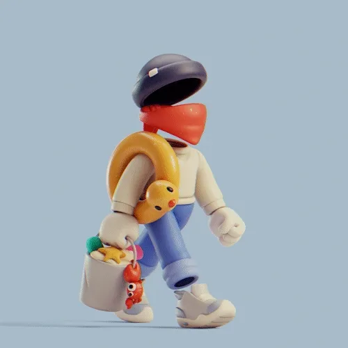 Invisible Friends 3D #4318