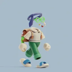 Invisible Friends 3D #2887