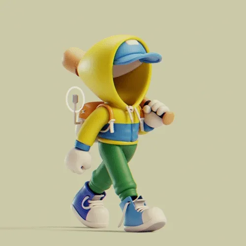 Invisible Friends 3D #3853