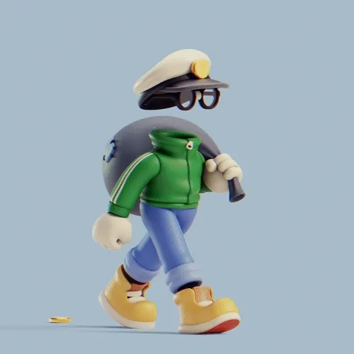 Invisible Friends 3D #4536