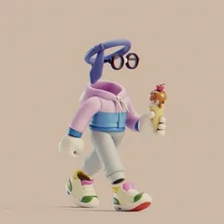 Invisible Friends 3D #1084