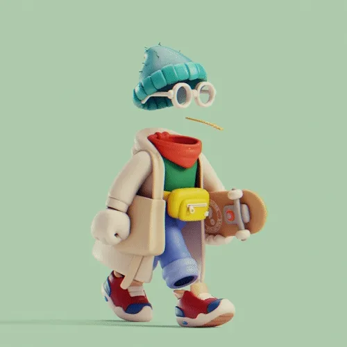 Invisible Friends 3D #4071