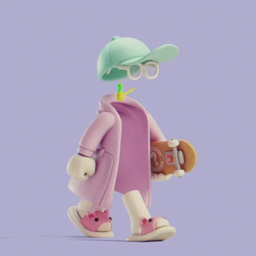 Invisible Friends 3D #2862
