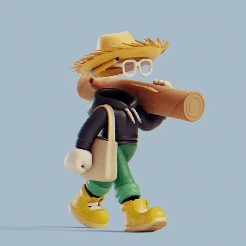 3d Invisible Friends