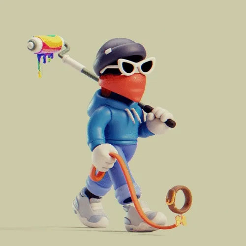 Invisible Friends 3D #2767