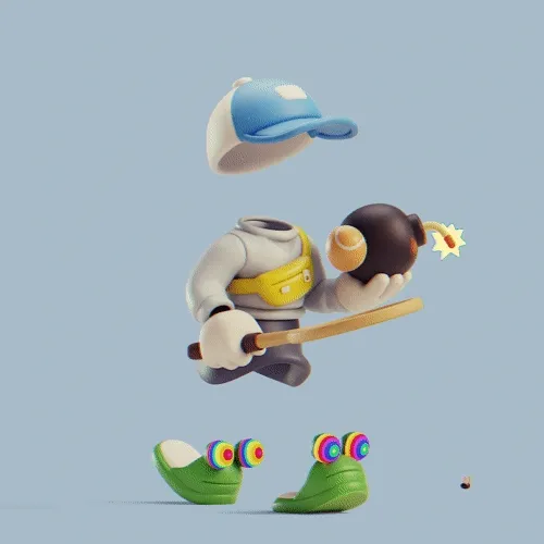 3d Invisible Friends