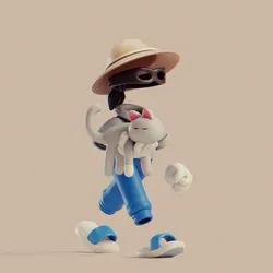 Invisible Friends 3D #1269