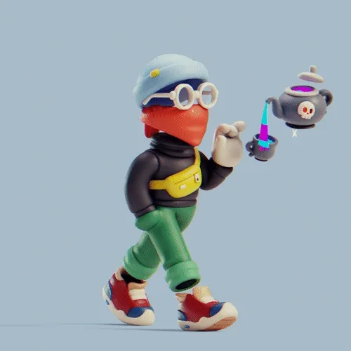 3d Invisible Friends