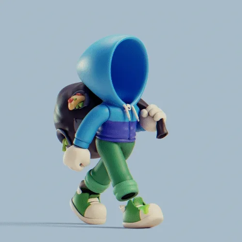 3d Invisible Friends
