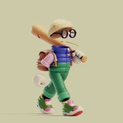 Invisible Friends 3D #987