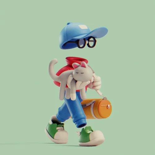 3d Invisible Friends