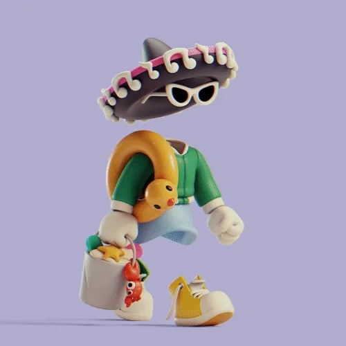 3d Invisible Friends