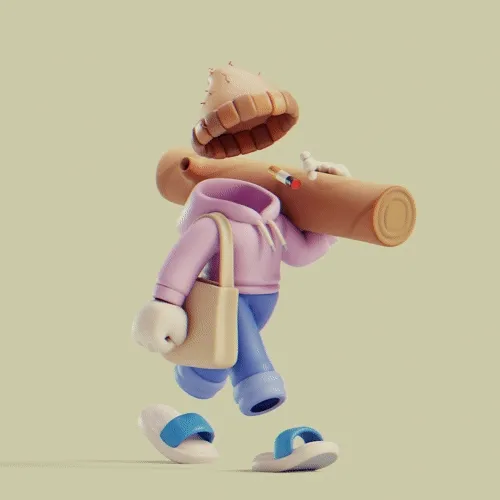 Invisible Friends 3D #4103