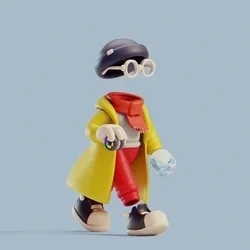 Invisible Friends 3D #373